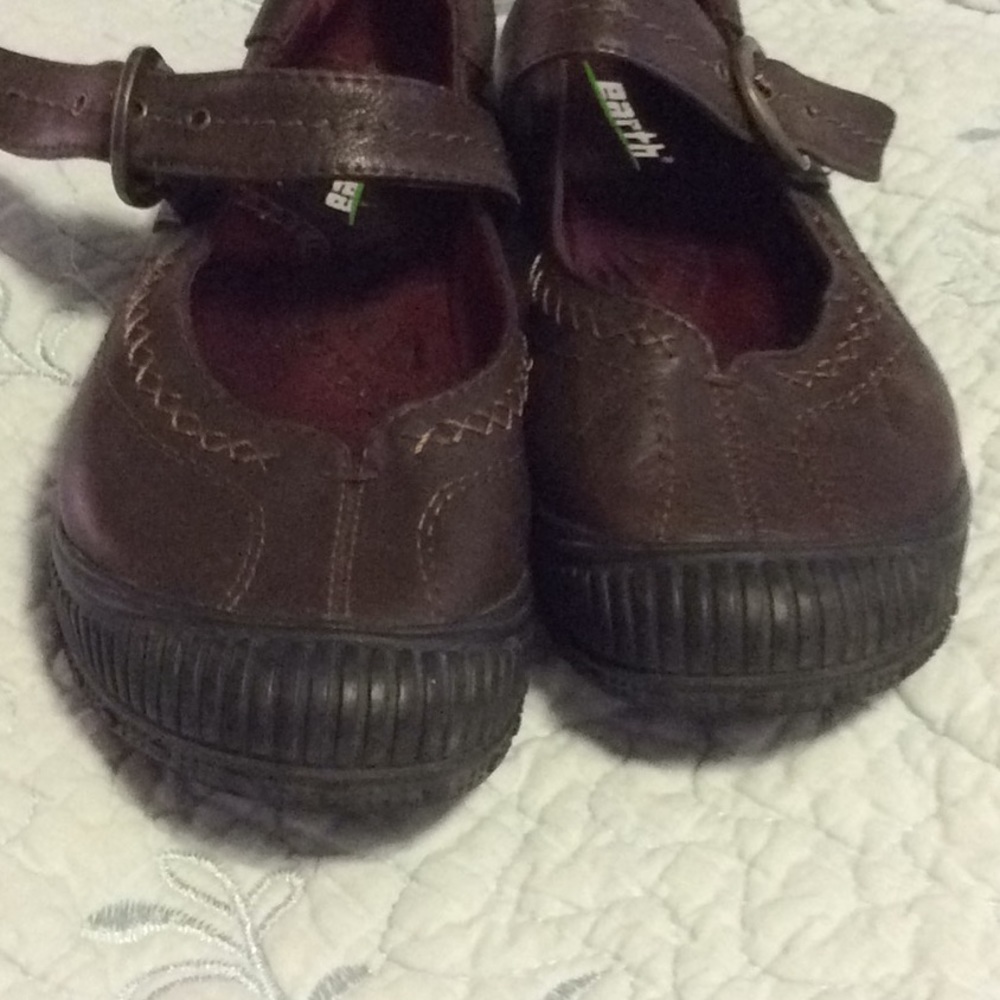 Earth shoes, maryjane, brown, size 7 B, Leather! - Picture 2 of 8